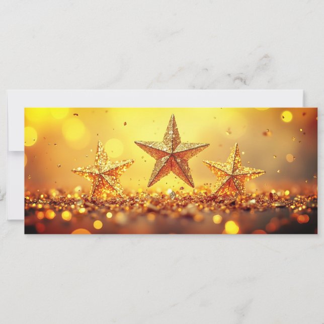 Trio d'étoiles dorées  (Frente)