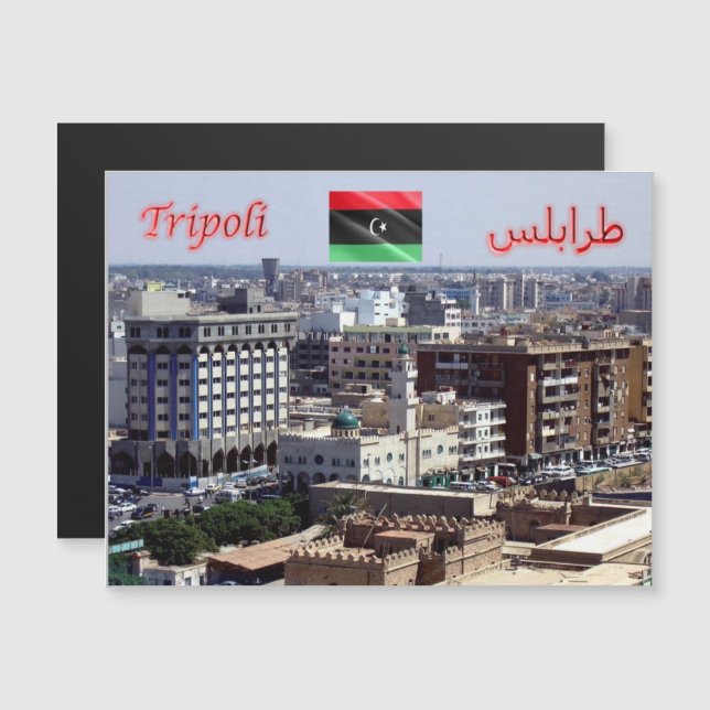 Tripoli - Líbia - Panorama - (Frente/Verso)