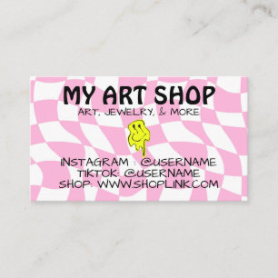 Trippy Hippie Cartão de visita