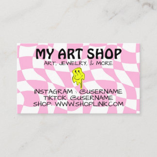 Trippy Hippie Cartão de visita