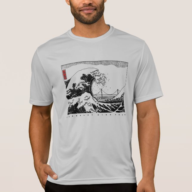 Tripulação BHS - Camisa Técnica De Ondas, Mens/Uni (Frente)