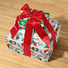 Tripulação de Natal Seis Fotografias Personalizada