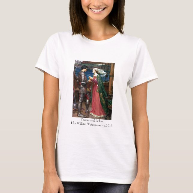 Tristan e t-shirt de Isolde (Frente)