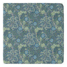 TRIVET : WILLIAM MORRIS : SEMENTE MARÍTIMA