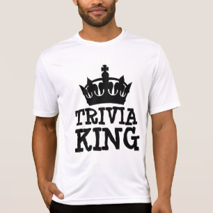 TRIVIA KING MENS T-SHIRTS
