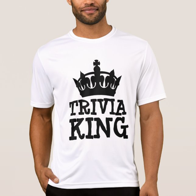 TRIVIA KING MENS T-SHIRTS (Frente)