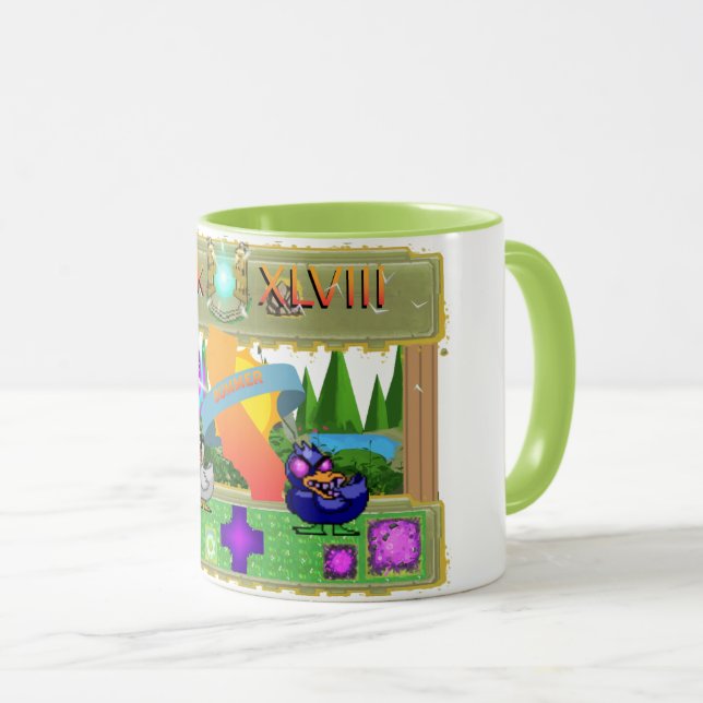 Troféu da Semana 48 Caneca VERÃO (Frente Esquerda)