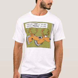 Troféu dos cervos "você disse" o t-shirt dos