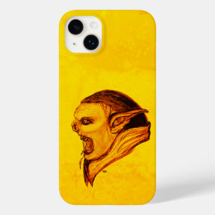 Troll em preto e amarelo Design