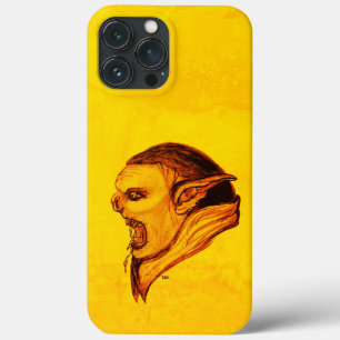 Troll em preto e amarelo Design