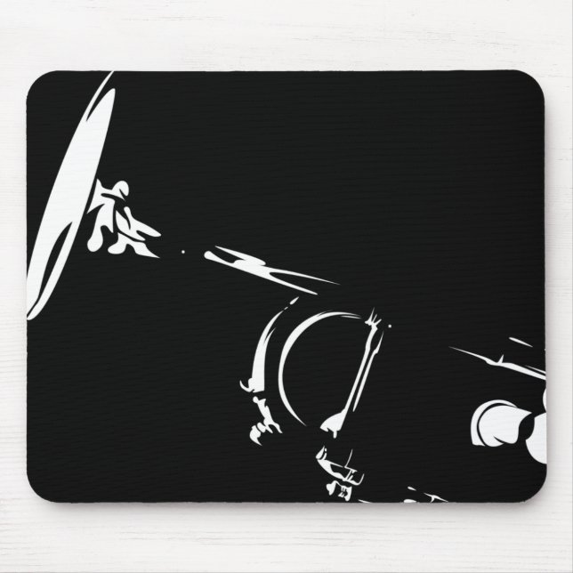 Trombeta Mousepad do jazz (Frente)