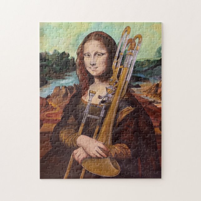 Trombona Lisa Quebra-cabeça (Vertical)