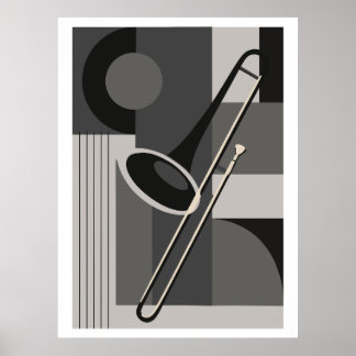 Trombone Impressão Bauhaus, Música Moderna de Mead