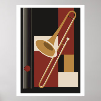 Trombone Impressão Bauhaus, Música Moderna de Mead