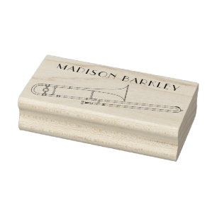 Trombone Musical Banda Professora Carimbo