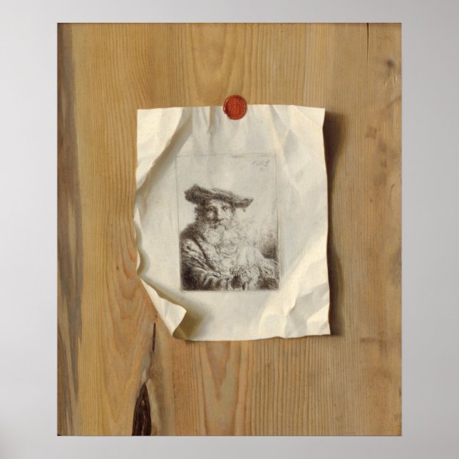 Trompe l'Oeil - Poster de Belas Artes Holandesa (Frente)