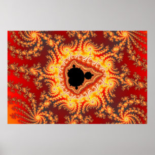 Trono De Satã - Poster Fractal