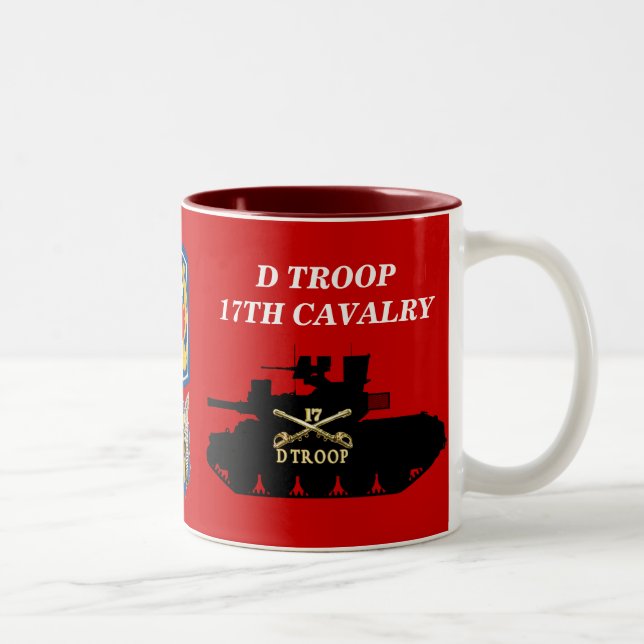 Tropa de D, 17a caneca da cavalaria M551 Sheridan (Direita)