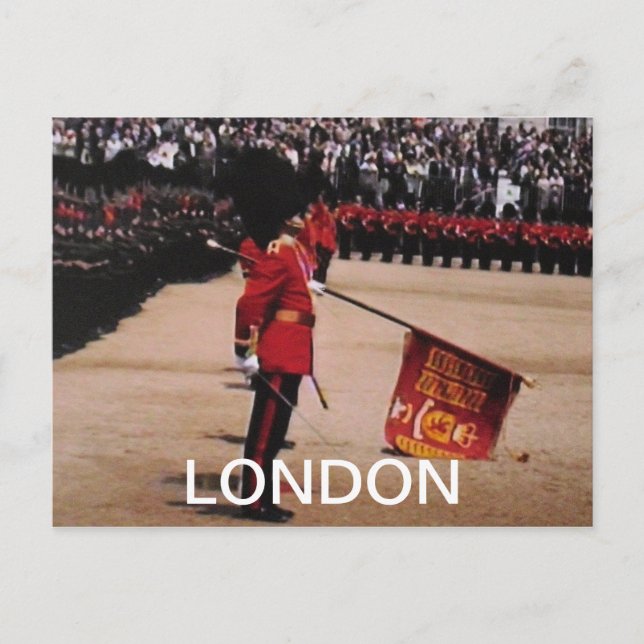 Tropando o cartão postal de Londres (Frente)