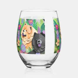 TROPIC TANGO Red Black Chow