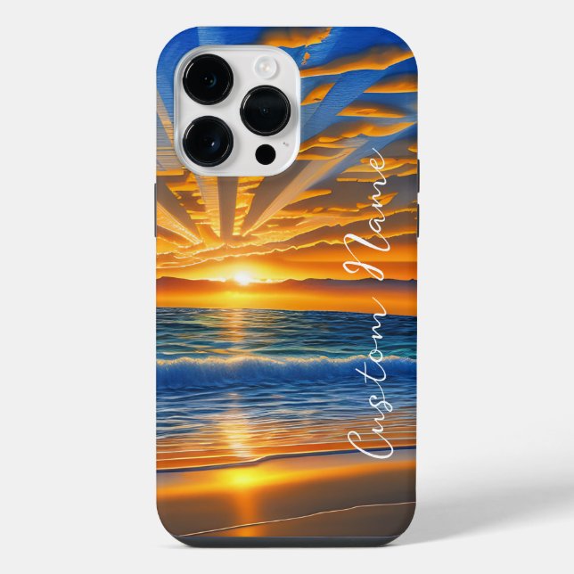 Tropical Clara Sunset (Verso)