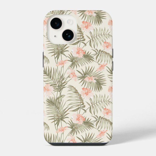 Tropical de Hisbiscus Palm (Verso)