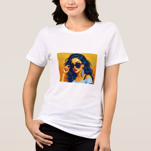 Tropical Girl T-Shirt (Frente)