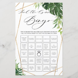 Tropical Greenerse Bridal Encontra o Jogo de Bingo