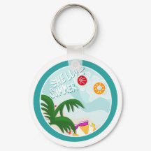 Tropical Vibes Chaveiro - Hello Summer Edition