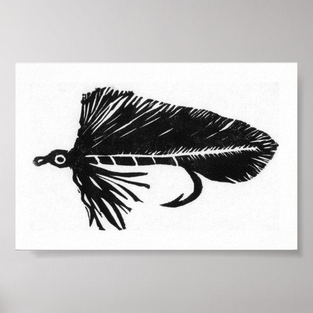 Trout Fly Poster (Frente)