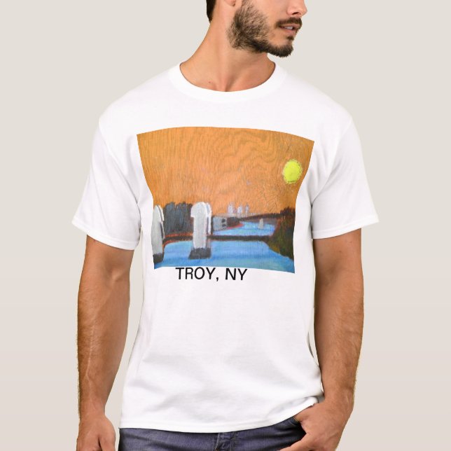 Troy, t-shirt de NY (Frente)
