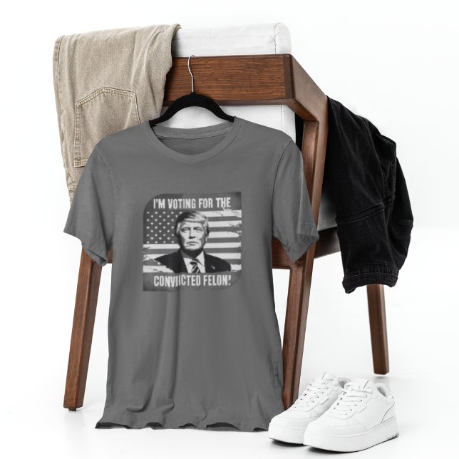 Trump 2024 Camisa Condenada Felon (Criador carregado)