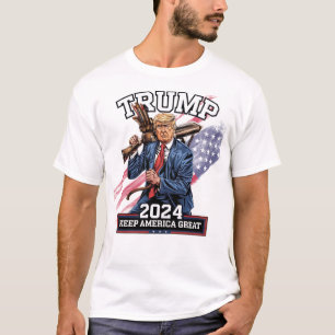 Trump 2024 Keep America Excelente T-Shirt Campaign