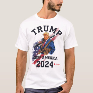 Trump 2024 Keep America Excelente T-Shirt Campaign