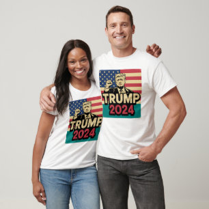 Trump 2024 Keep America Excelente T-Shirt Campaign