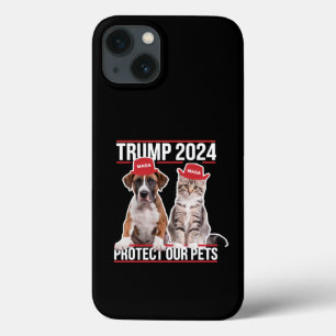 Trump 2024 Proteja Nossos Cães de Gato Pets MAGA