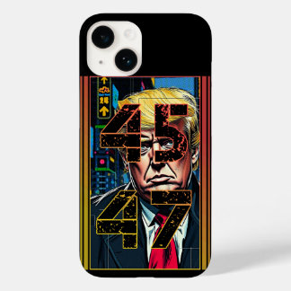 Trump 45 47 Retrato de arte Pop