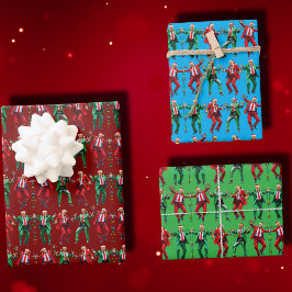 Trump Dancing | Papais noeis Dança Natal Vermelho