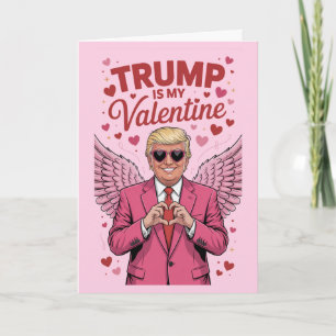 Trump é meu namorado do Dia dos Namorados Cartão d