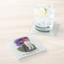 Trump Felonies Glass Porta copos