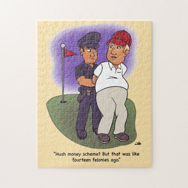 Trump Felonies Jigsee Quebra-cabeça (Vertical)