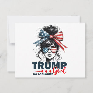 Trump Girl Sem Desculpas, Bun Sunglass Trump