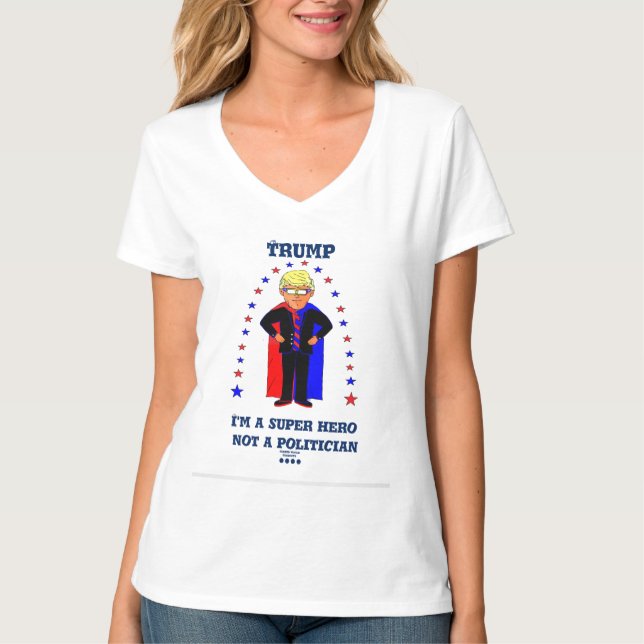 Trump humor political sarcasm T-Shirt (Frente)