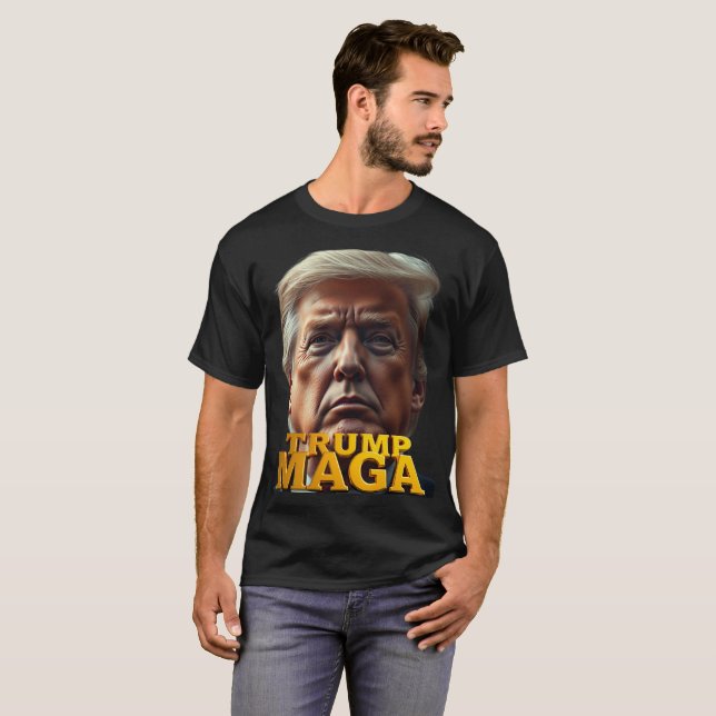 Trump MAGA T-Shirt (Frente Completa)