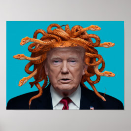 Trump Medusa Poster