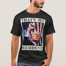 Trump Meu Presidente Trump Assassino T-Shirt