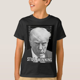 Trump Mug Shot - Camisa Ainda vencedora