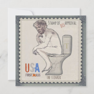 Trump o cartão de férias do indecente