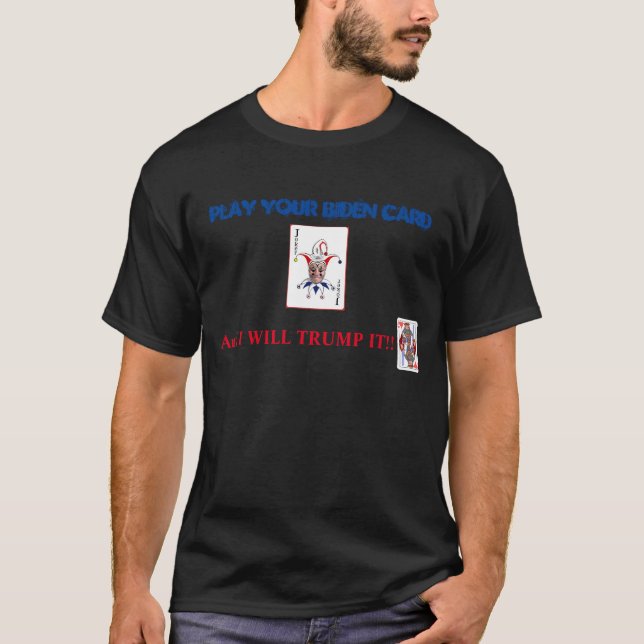 Trump T-Shirt Men:Preto (Frente)