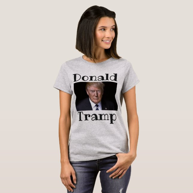 Trump Tramp T-Shirt (Frente Completa)